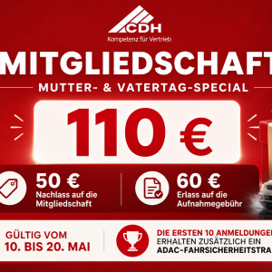 Mitgliedschaft &ndash; Mutter- & Vatertag-Special